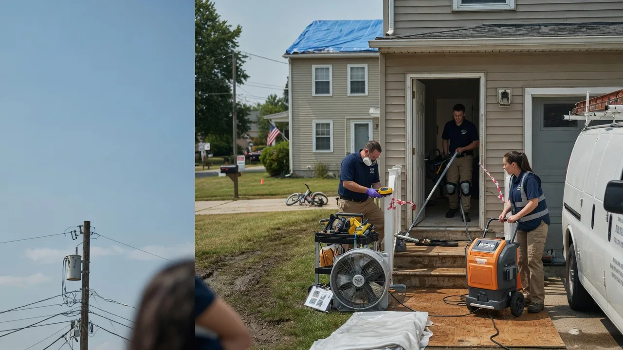 Water Damage Repair in Harveyville, KS near me